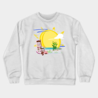 Front Porch View Crewneck Sweatshirt